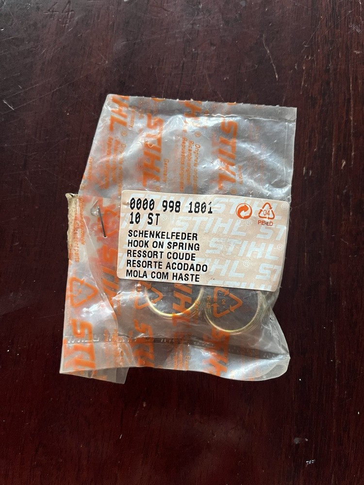 Stihl Hook On Torsion Springs 2-Pack 0000 998 1801