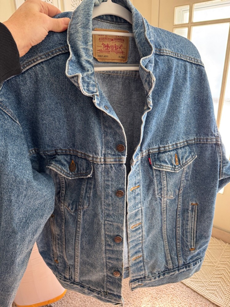 vintage levis trucker jacket xl