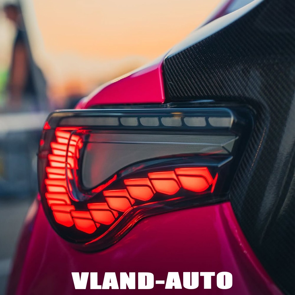 LED 3D Tail Lights Sequential Turn For Toyota 86 2012-20 Subaru BRZ & Scion FR-S