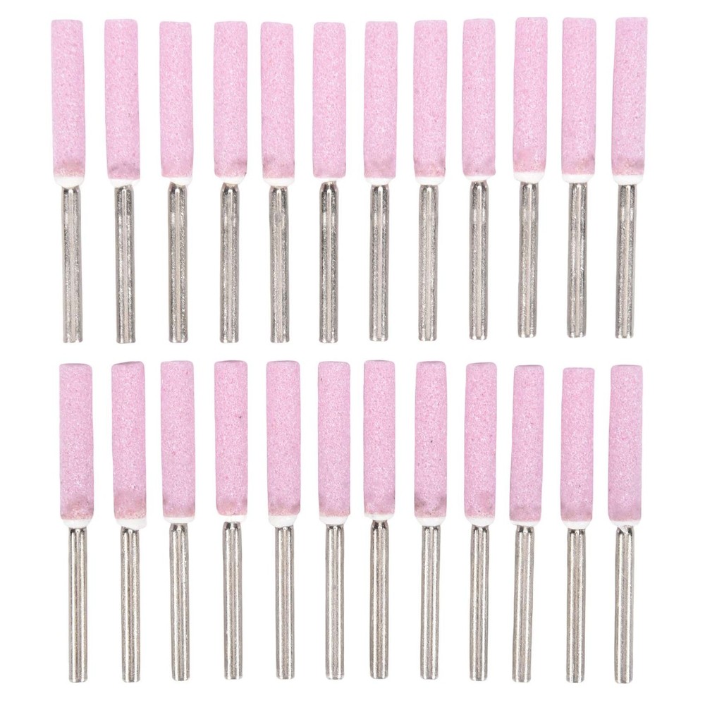 24 Pack Chainsaw Sharpener Grinding Stones for Sharpening and Polishing Chainsaw Blades