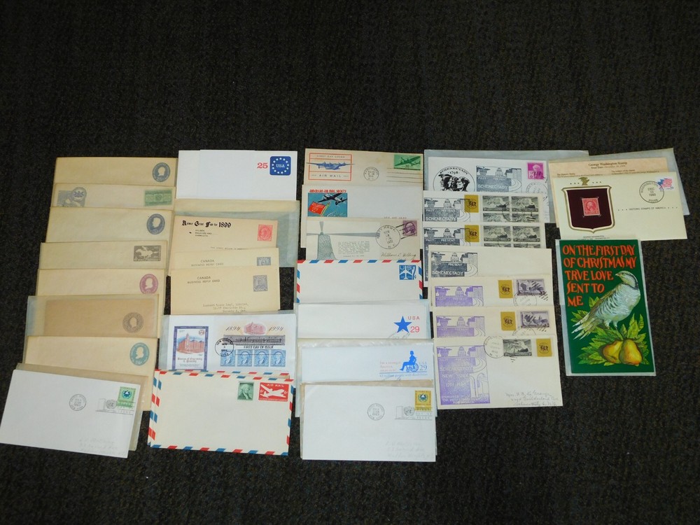 VINTAGE  OLD STAMPS LOT COMMEMORATIVE, FIRST DAY ISSUE PLUS