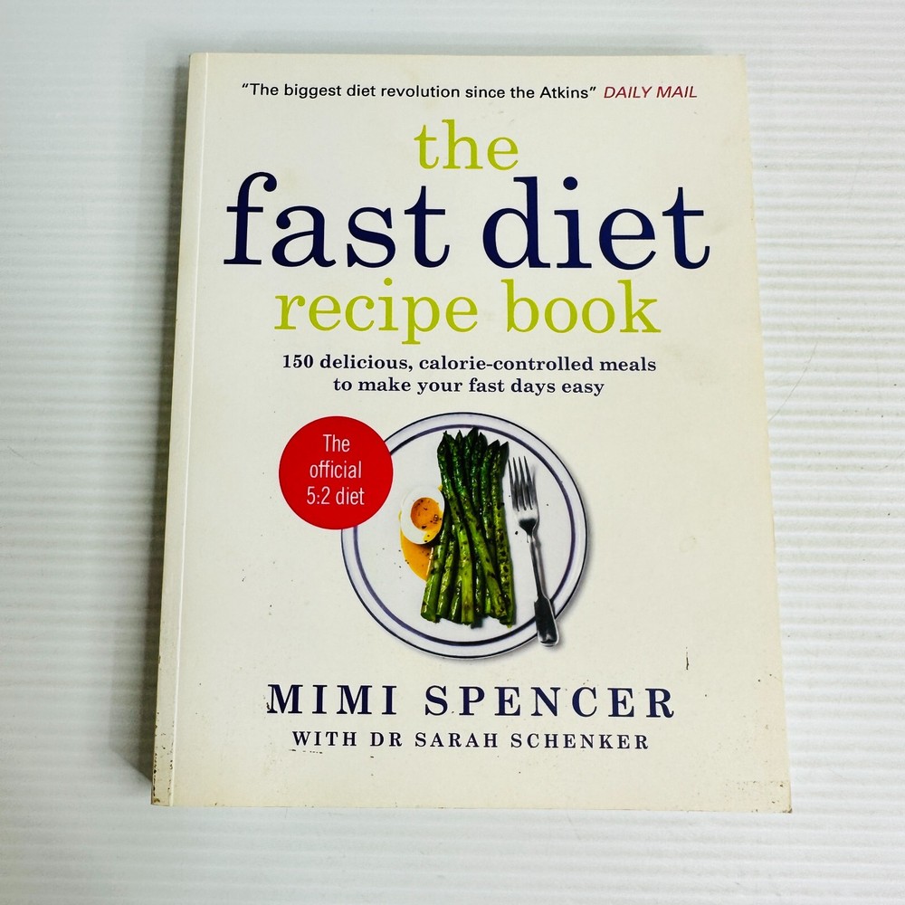 The Fast Diet Recipe Book Cookbook Paperback Book Mimi Spencer Weight Loss