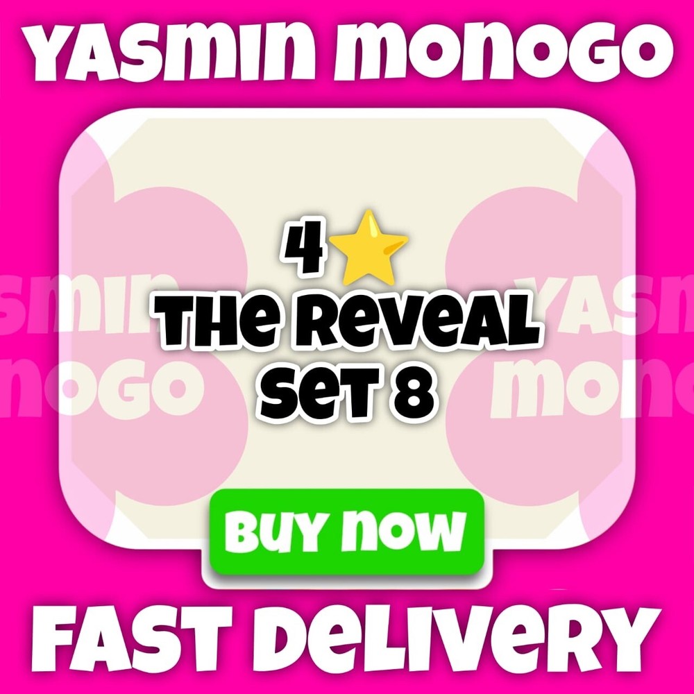 4s The Reveal - MonoGo Sticker - Fast Delivery