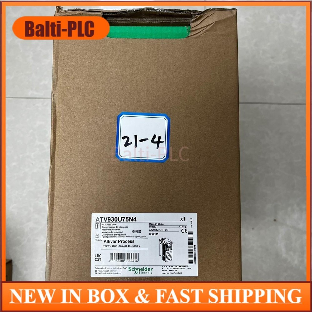 ATV930U75N4 frequency converter ATV930U75N4 can accelerate shipme#L US Free TAX
