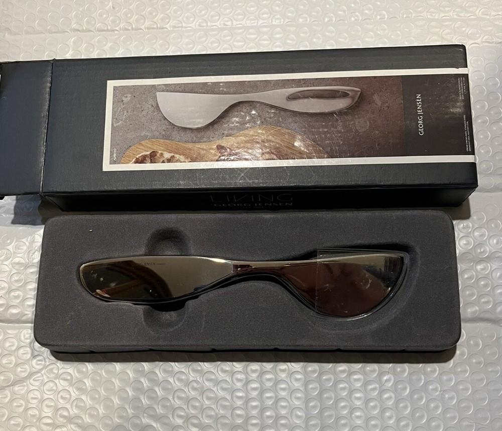 Georg Jensen Alfredo Collection Stainless Steel Cream Cheese Spreader Knife New
