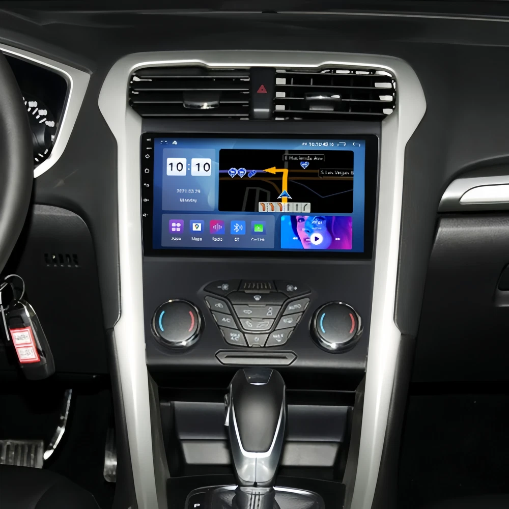 Car Stereo Radio Wireless CarPlay & Auto For 2013-2016 Ford Fusion Mondeo