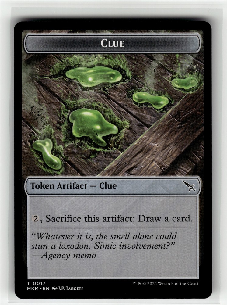 CLUE (0017) // A 0044 DOUBLE-SIDE Murders at Karlov Manor #17//44 MKM(NM+)(MTG)