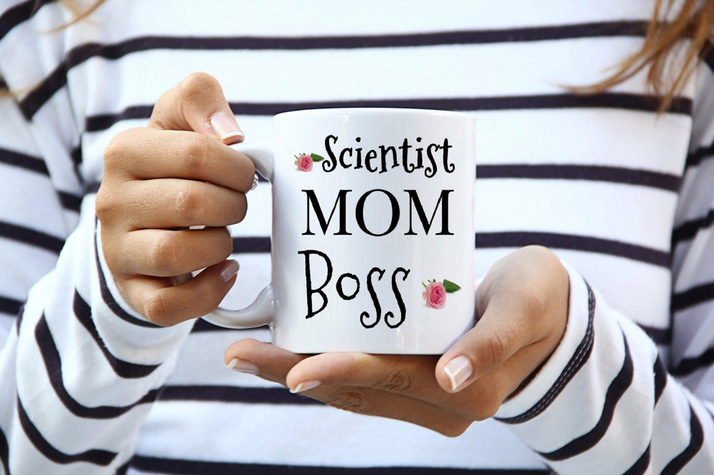 Scientist Mom Boss Coffee Mug - Perfect Mother's Day Gift Ceramic Mug  -image
