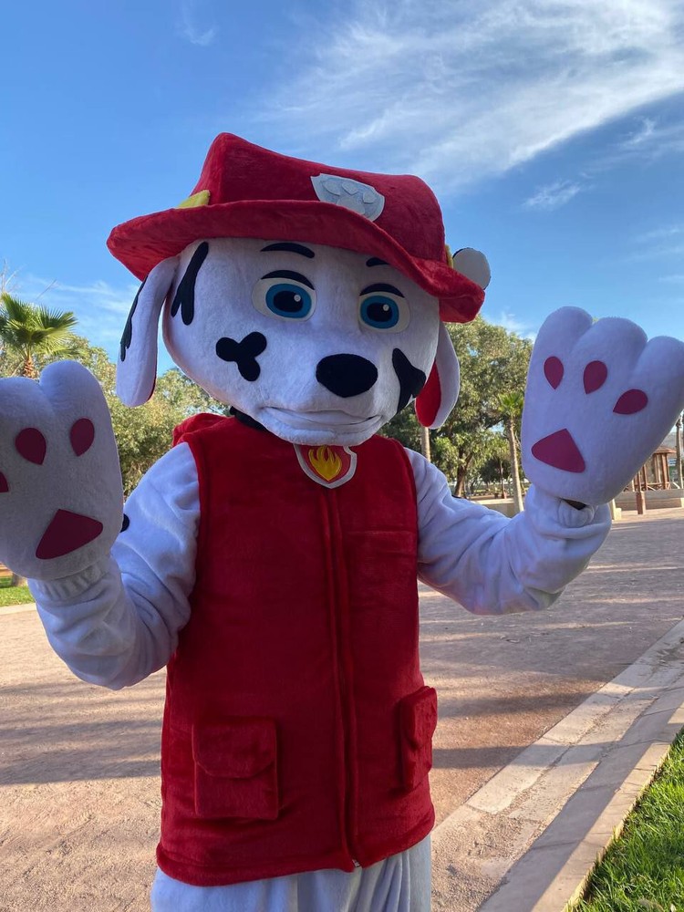 High quality Mascot Costume MARSHALL  Party Event Halloween botarga Birthday