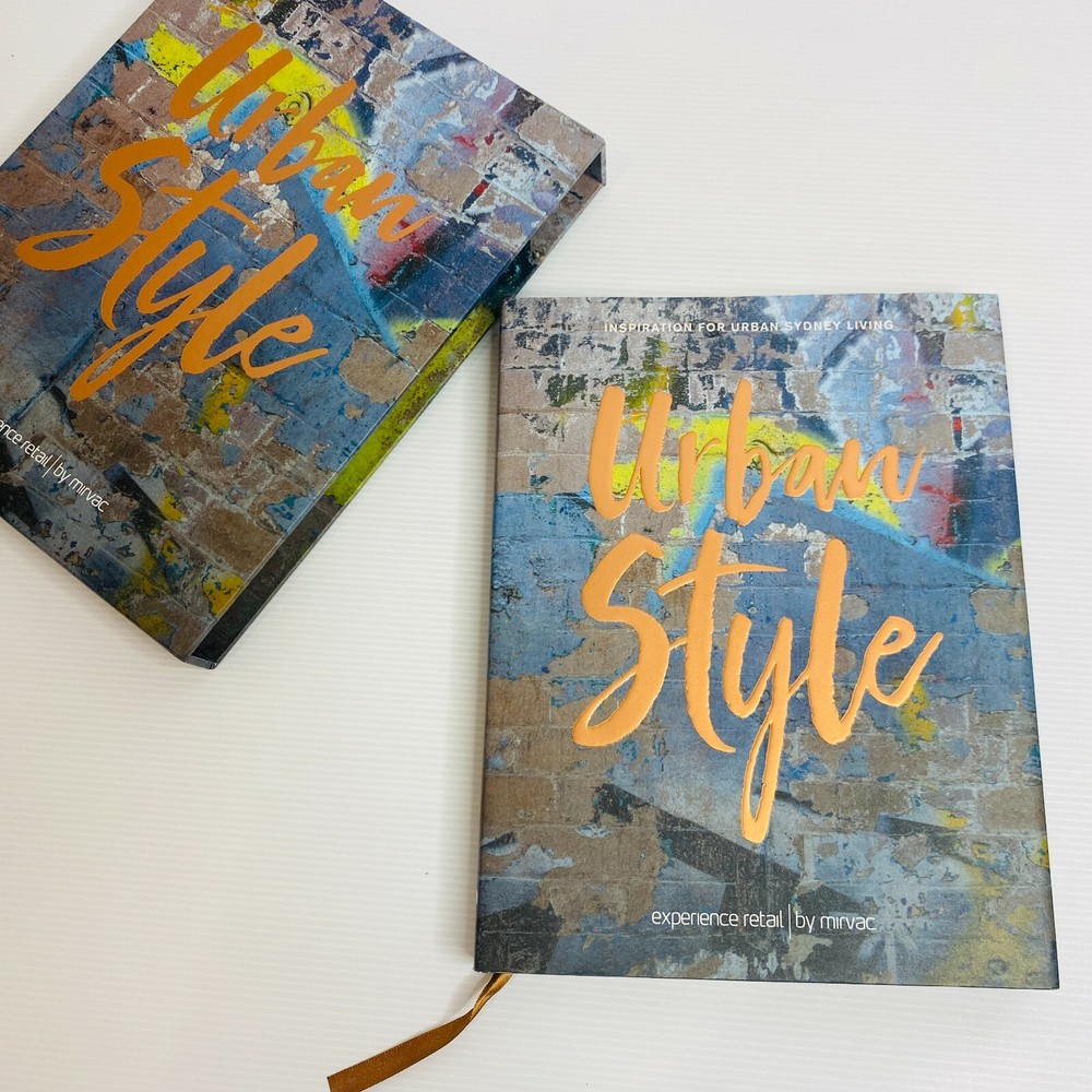 Urban Style Book in Slipcase Hardcover Book Inspiration For Urban Sydney Living