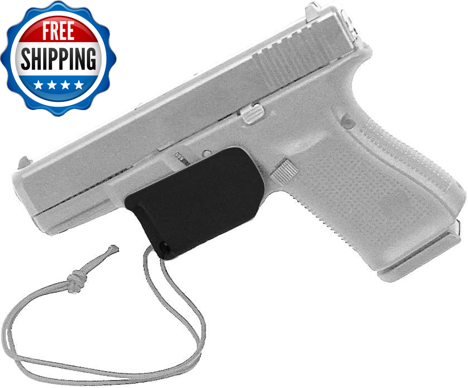 Trigger Sheath Trigger Guard Holster Black with Paracord - Minimalist Pocket Saf