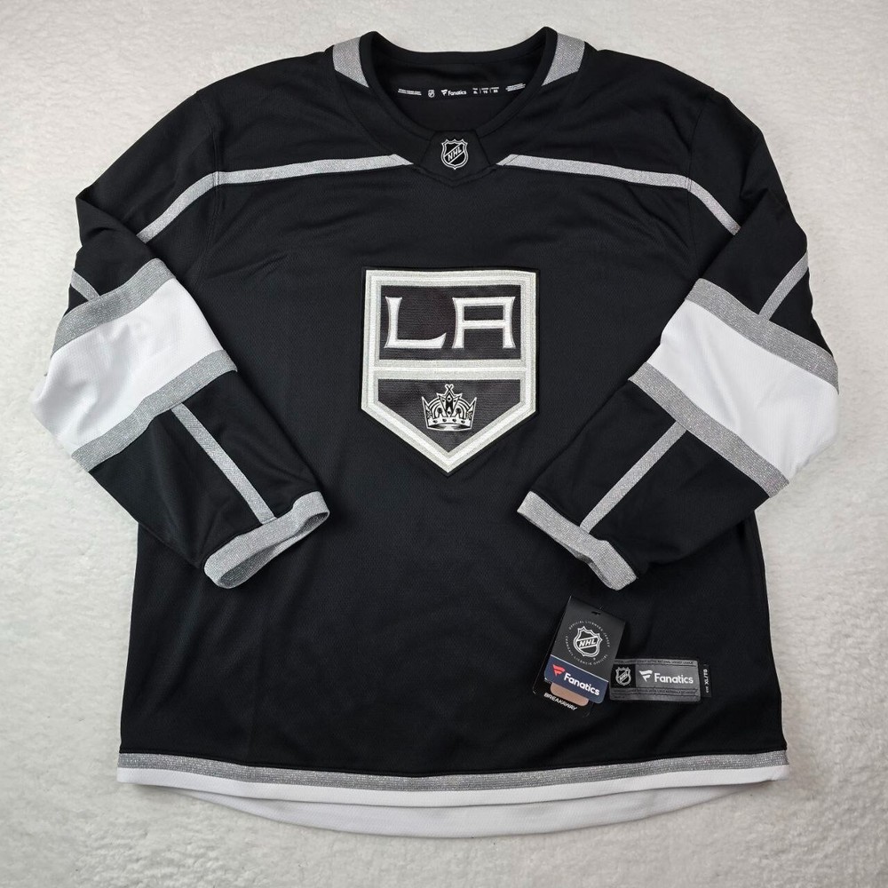 Men's LA Kings Black Breakaway Hockey Jersey Size XL by Fanatics