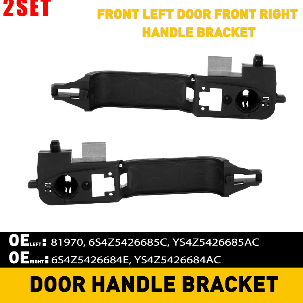 2-Piece Left & Right Door Handle Reinforcement Kit for 2000-2007 Ford F-Series Trucks
