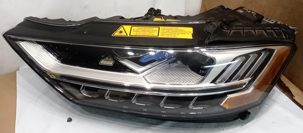 OEM 19-22 AUDI A8 HEADLIGHT Left Side Driver WITH LASER 4N0941085B LED