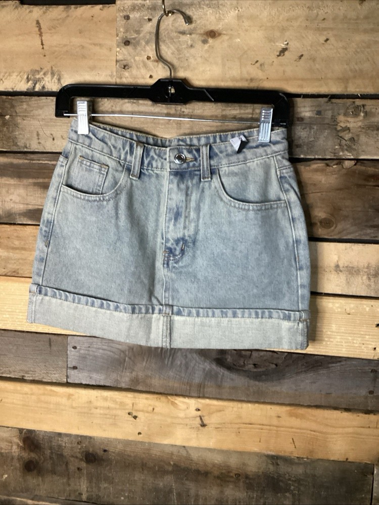 MiSsguided Jean Skirt Size XS