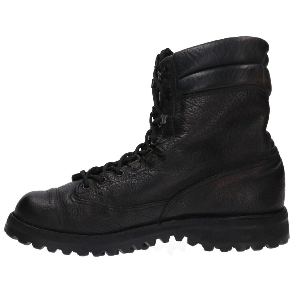 DANNER 68110 Men's Black Leather GORE-TEX Work Boots US Size 9.5