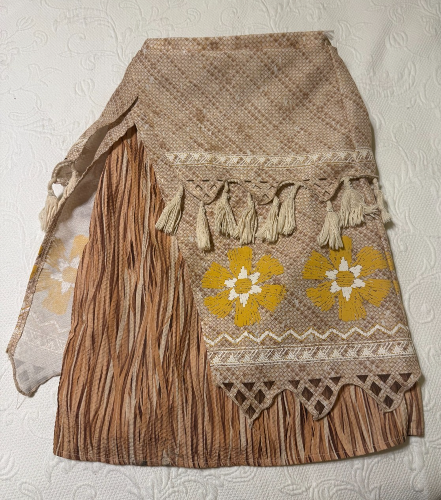 DISNEY STORE Moana Costume Skirt Girls Size 5/6