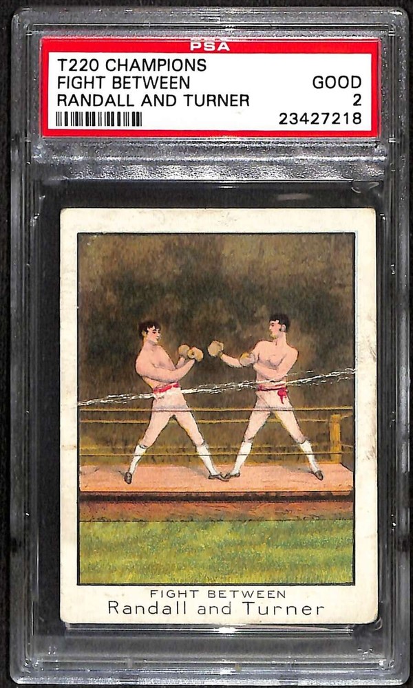1910 ATC T220 Champion Athlete & Prize Fighter Series - Jack Randall, Ed Turner Mecca Back