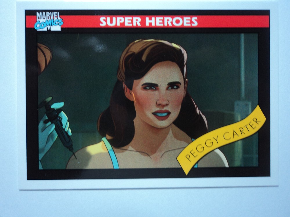 2023 Upper Deck Marvel What If Peggy Carter 1990 Marvel Universe #19 Card