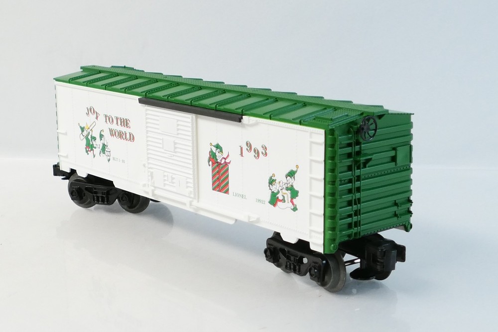 Lionel 19922 O Scale Boxcar 1993 GAUGE CHRISTMAS