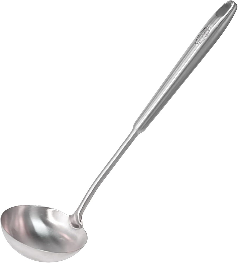 Newness Soup Ladle, [Rustproof, Heat Resistance, Integral Forming] Resilient 304
