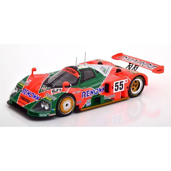 Kk Scale 1/18 Mazda 787B No.55 1991 Le Mans 24 Hours Winner V. Weidler/J. Herber