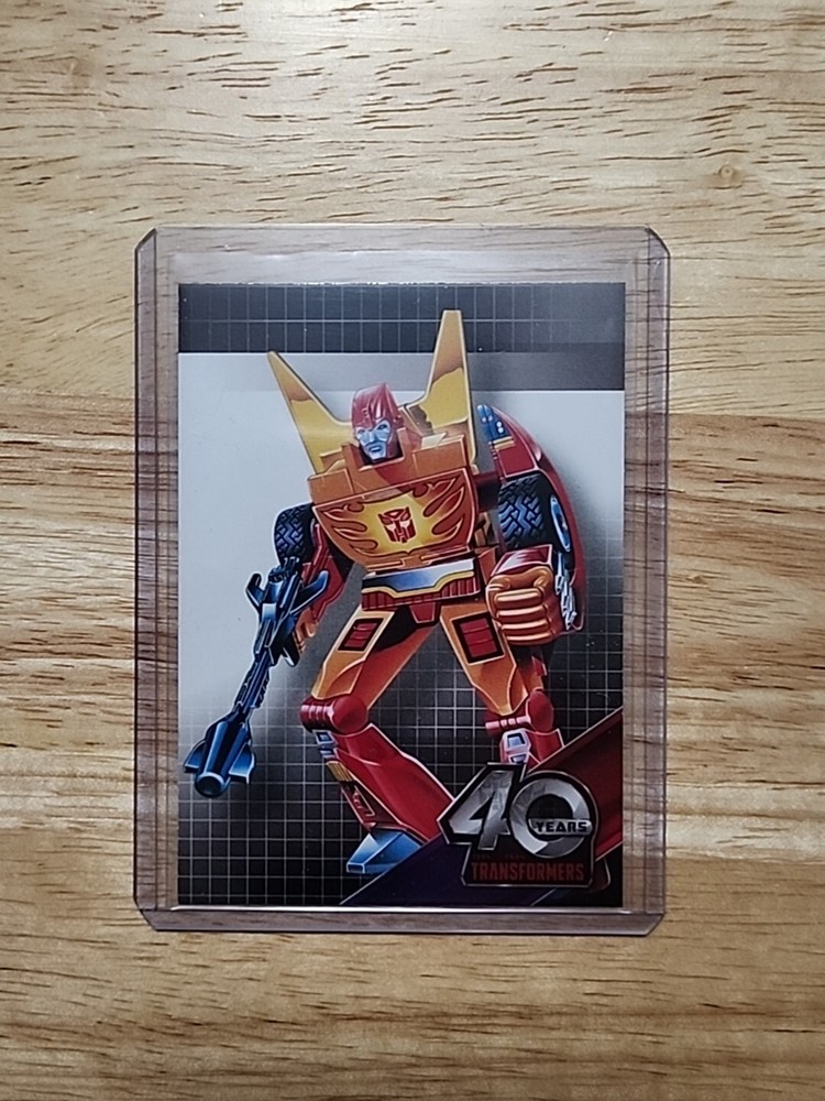 40th Anniversary Transformers Rodimus Prime Chase Creators CC8 Trading Card by Furman