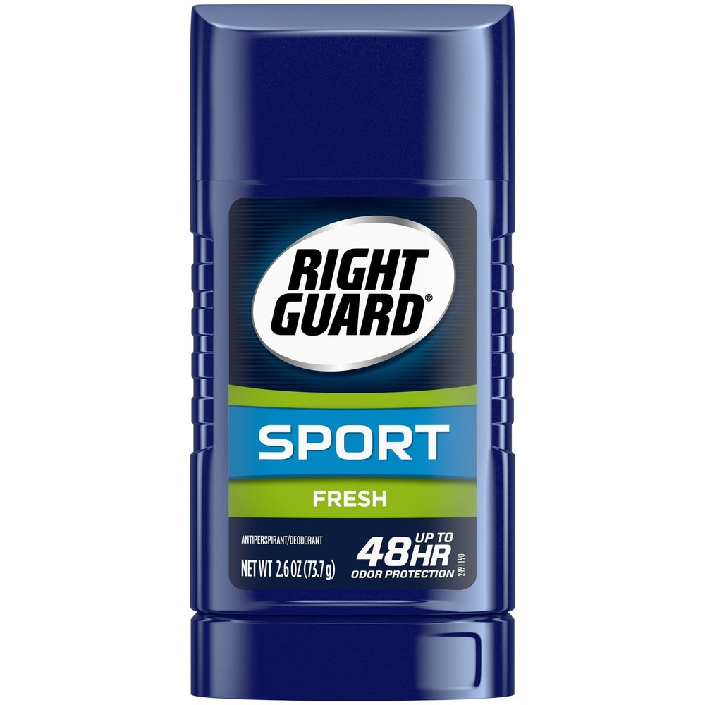 Right Guard Sport Antiperspirant Deodorant Invi Solid Stick Fresh 2.6oz (2 Pack)