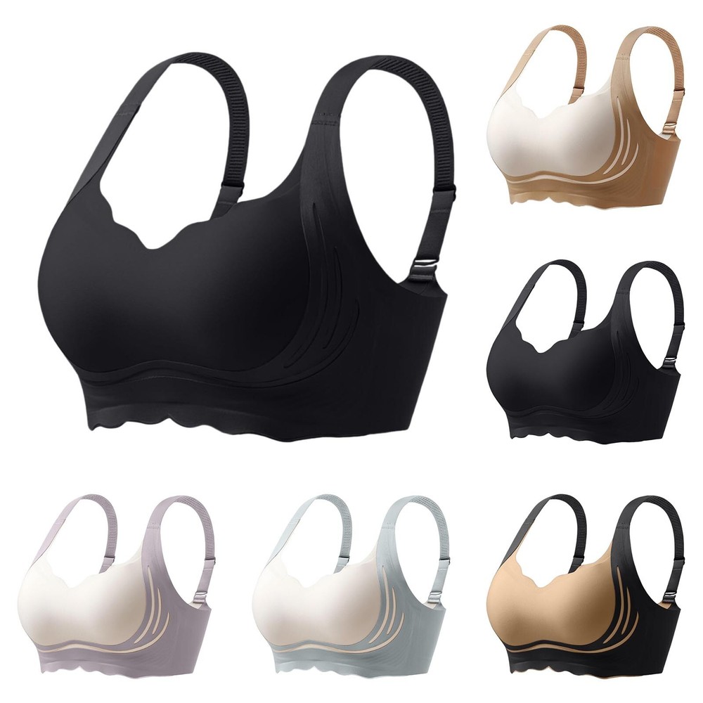 Women's Comfortable And Sexy Transparent Shoulder Strap Cordless Backless