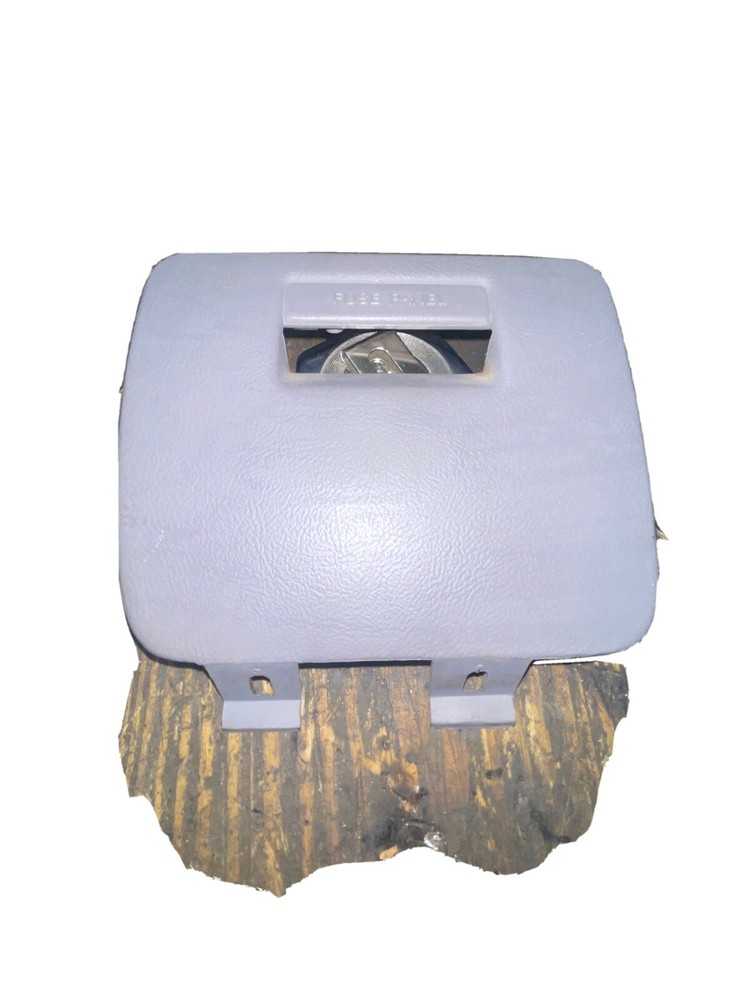 1992-1996 Ford Bronco F150 F250 OEM Light Gray Fuse Cover Panel Bezel