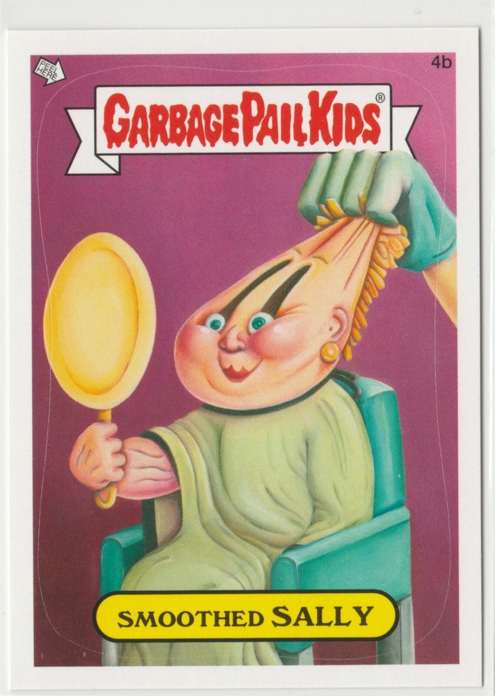 Smoothed Sally #4b Garbage Pail Kids GPK 2012 Series 1 BNS1 Brand New