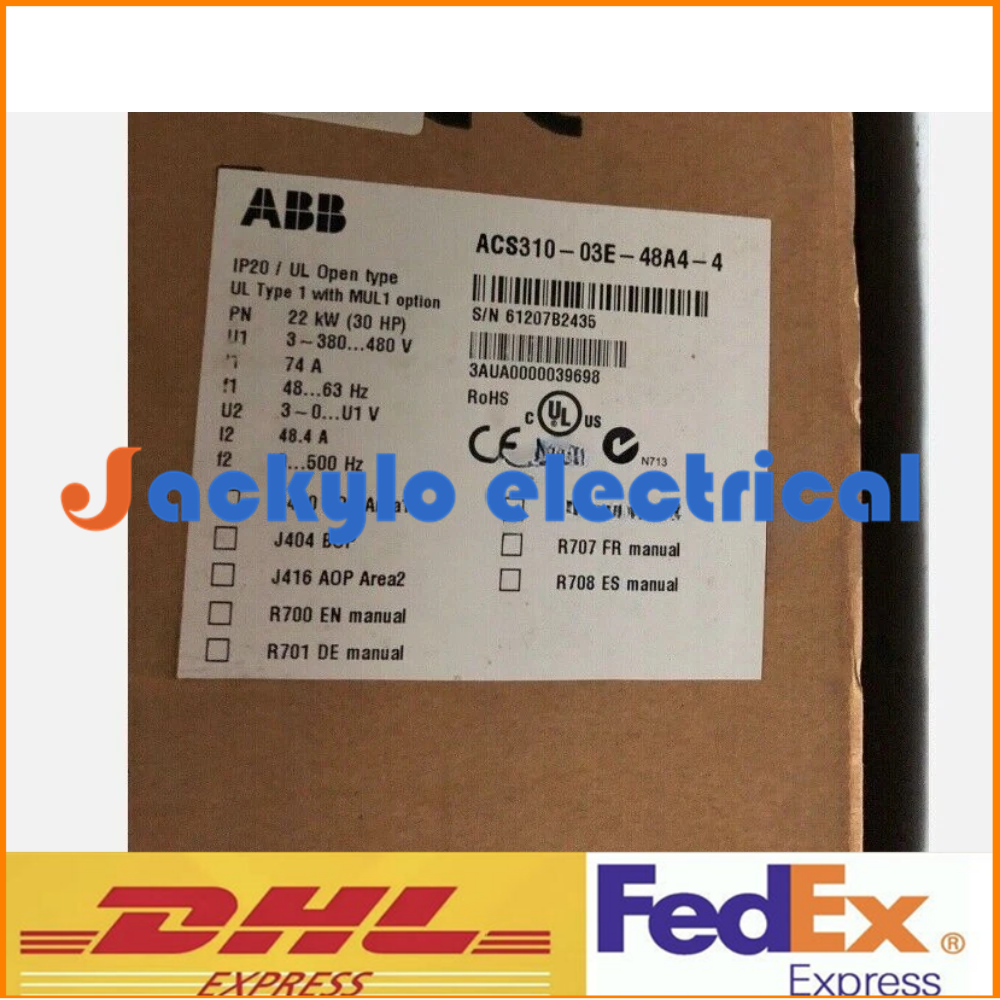 ACS310-03E-48A4-4 ABB Frequency Converter Brand New in Box!Spot Goods Zy