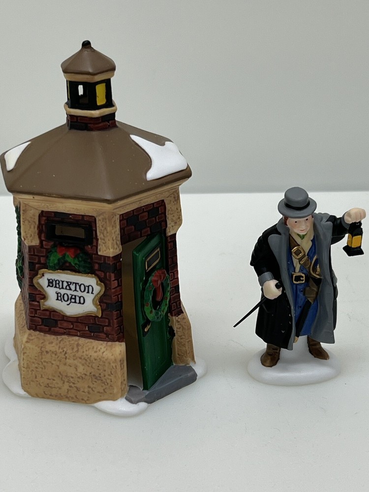 Dept 56  Brixton Road Watchman Heritage  Village Collection #  58390