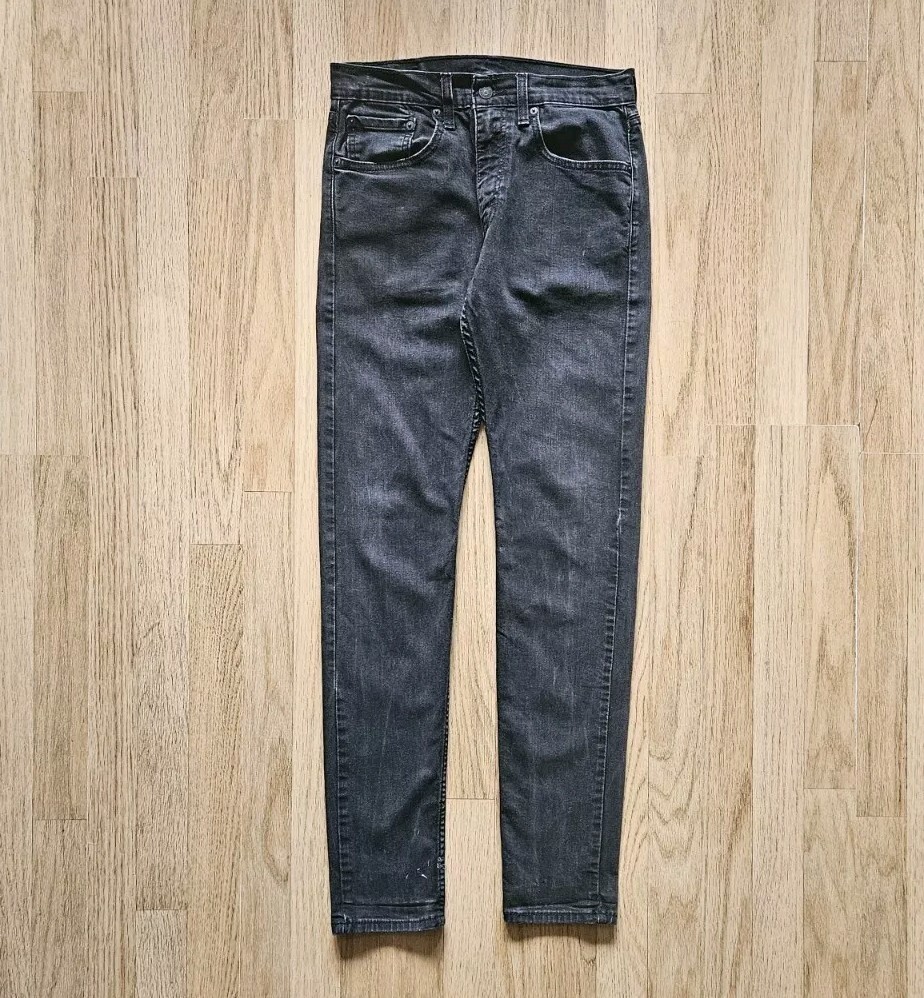 Levi's 512 Black Slim Taper Jeans Men's Waist 30 Leg 32