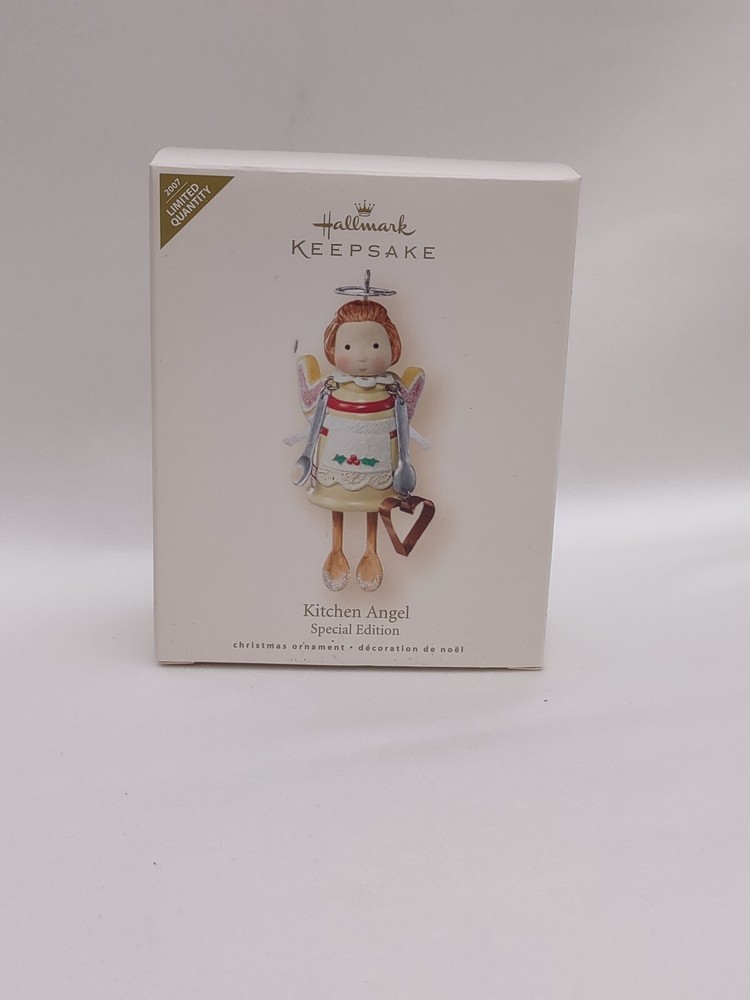 2007 Hallmark Keepsake Kitchen Angel Baker Limited Edition Ornament NIB