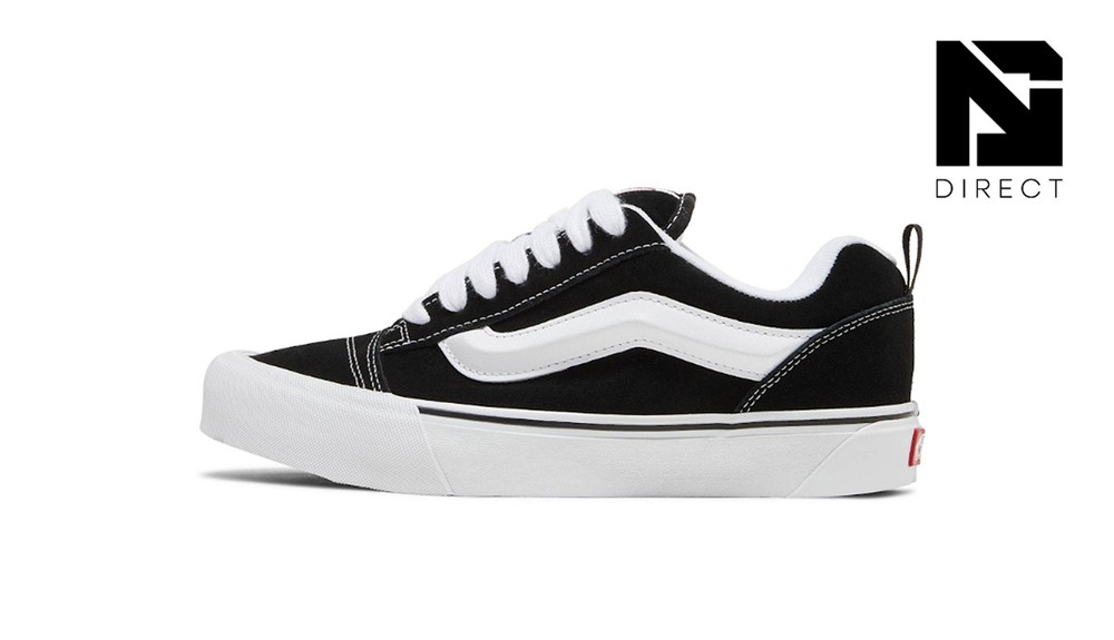 Brand New Vans Knu Skool Black White VN0009QC6BT1 Men's Sizes