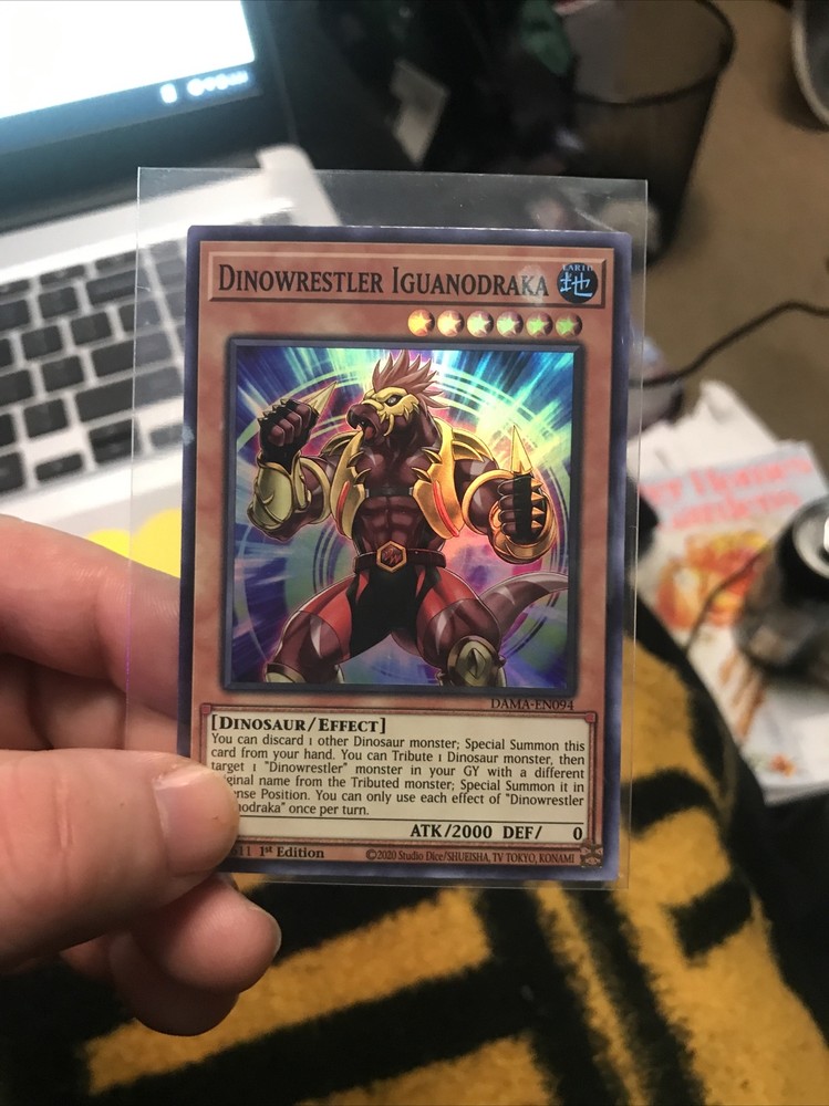 Dinowrestler Iguanodraka DAMA-EN094 Dawn of Majesty 1st Edition