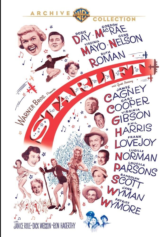 Starlift (DVD) Doris Day Gene Nelson Gordon MacRae Ruth Roman Virginia Mayo