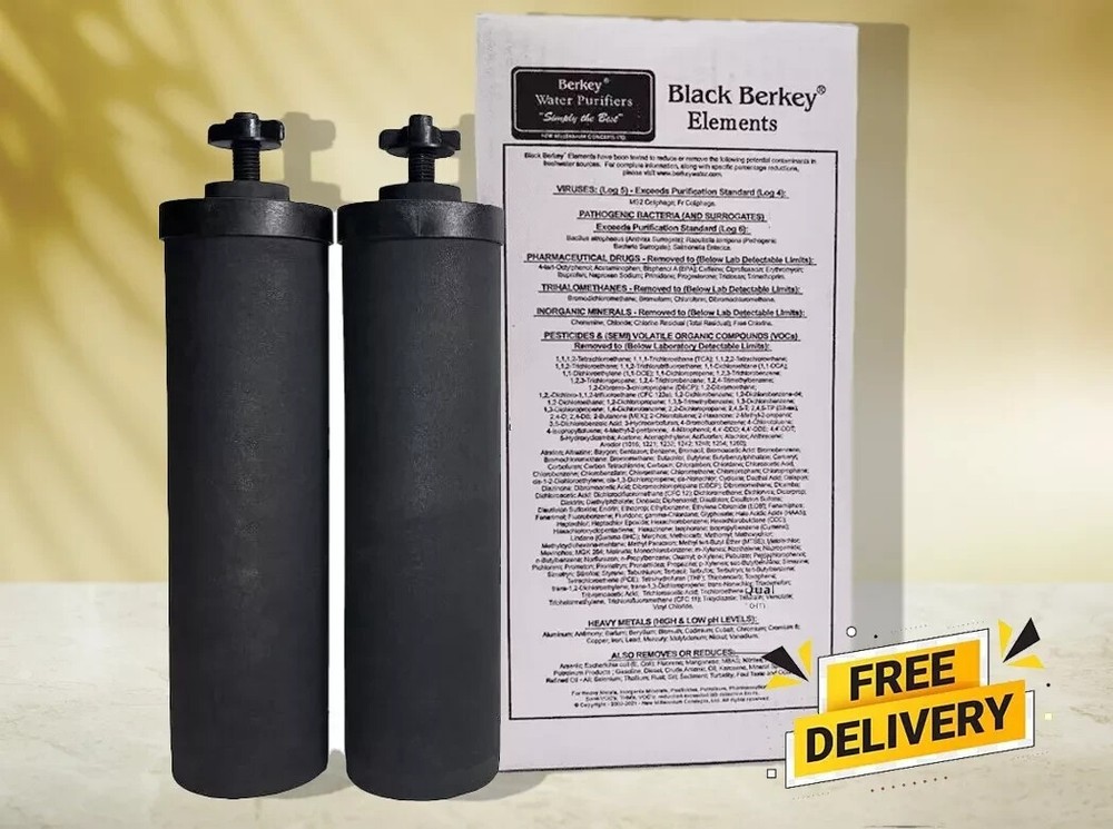 Berkey BB9-2 Water Filters Replacement Purification Elements - 2-Pack