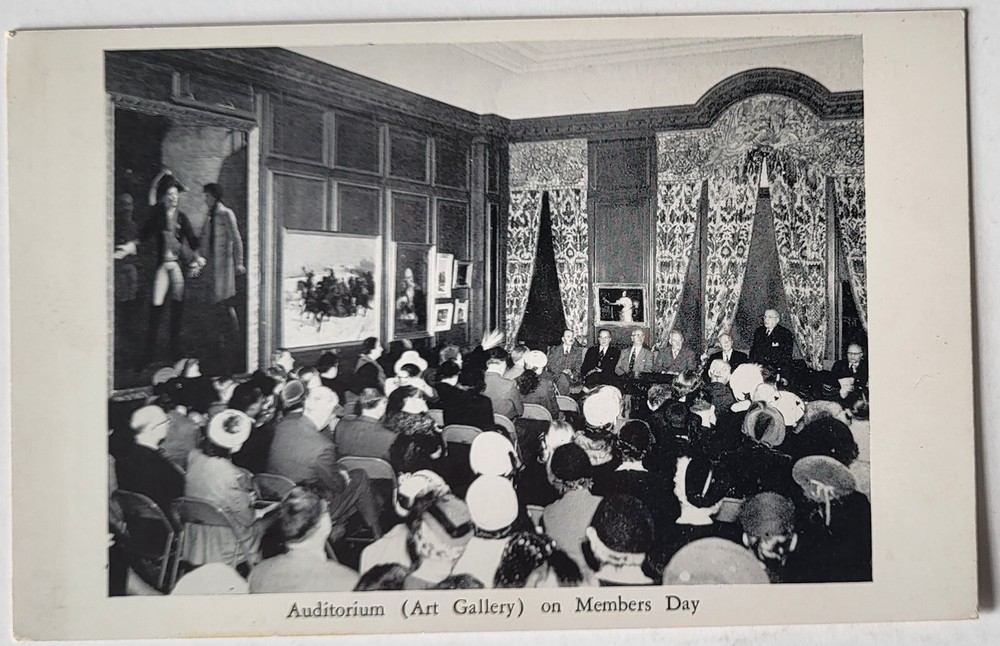 C 1950 PC POLISH AMERICAN KOSCIUSZKO FOUNDATION NEW YORK NY MEMBERS DAY MEETING-image