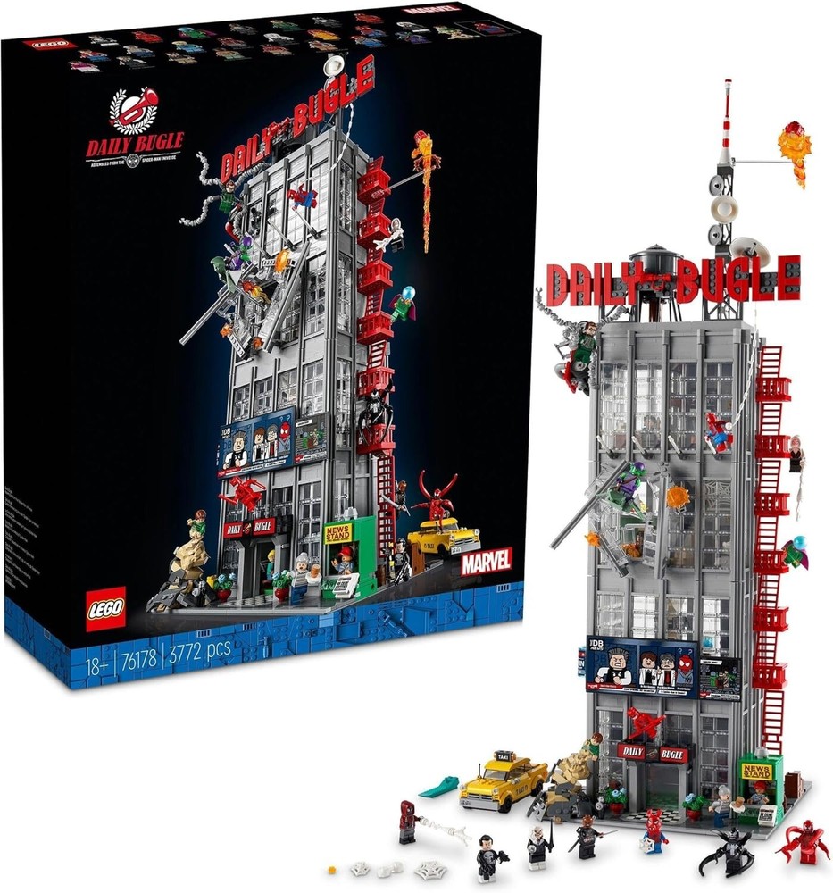 LEGO 76178 Super Heroes: Daily Bugle 18+ Block toy New