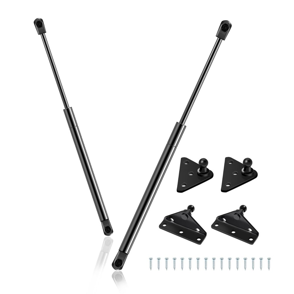 20in 120lb Universal Gas Strut Spring with Mounting Bracket for Pickup Truck Beds & Tailgates