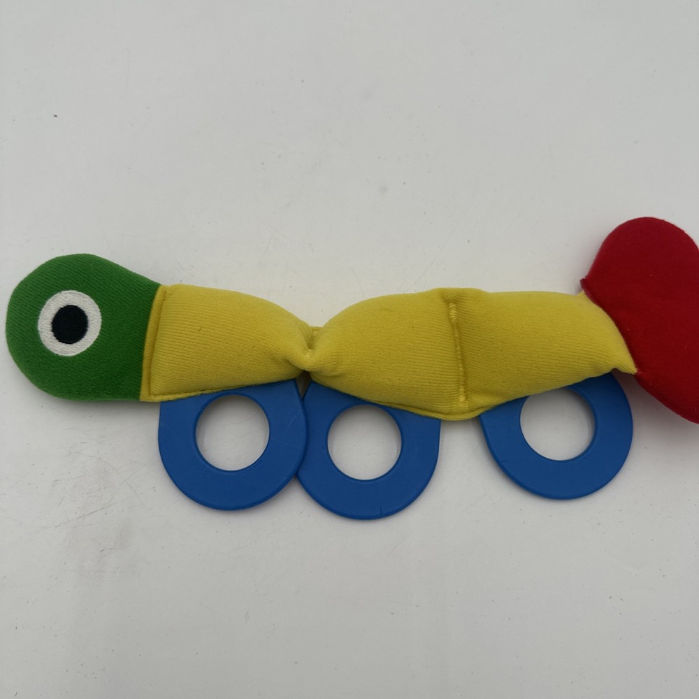 Vintage Johnson&Johnson Wiggle Worm As Seen In Baby Einstein