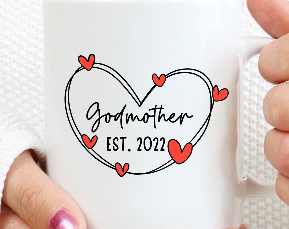 Godmother Gifts Godmother Coffee Mug Godmother Est Mug Personalized Gifts