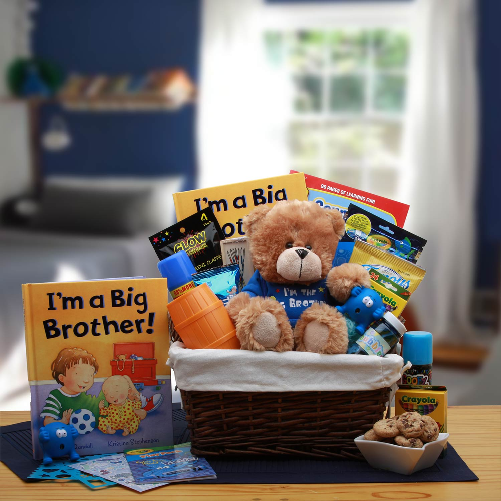 I'm The Big Brother Children's Gift Basket - Fun and Thoughtful Gift for Proud B