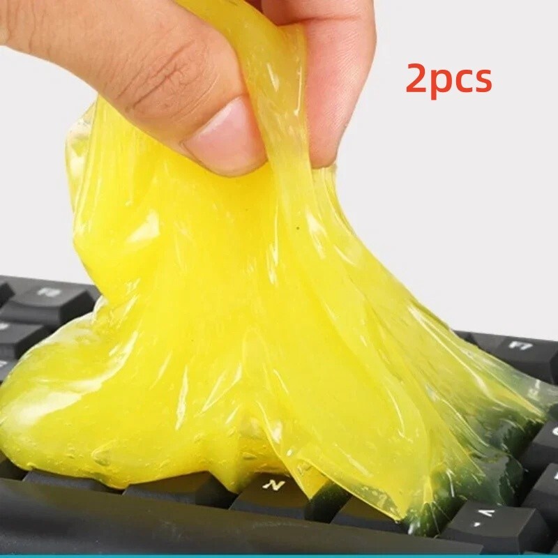 NewAuto Car Cleaning Pad Glue PowdeCleaner Magic Cleaner Dust Remover Gel Home