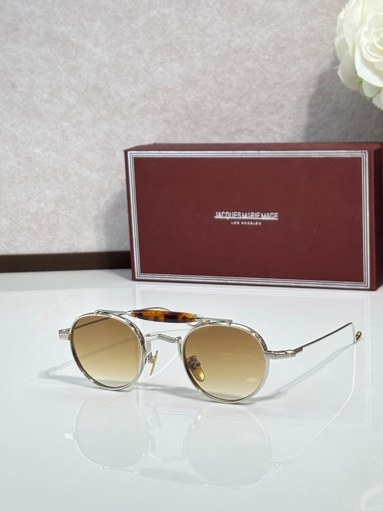Jacques Marie Mage Dasan Sunglasses 46-23 Designer Luxury Eyewear With Case