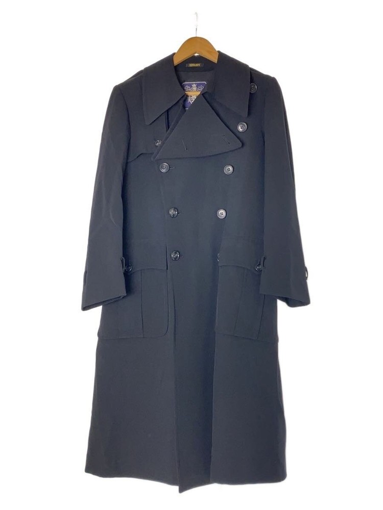 Edwards Garment/Trench Coat/-/-/Blk/Plain 2733