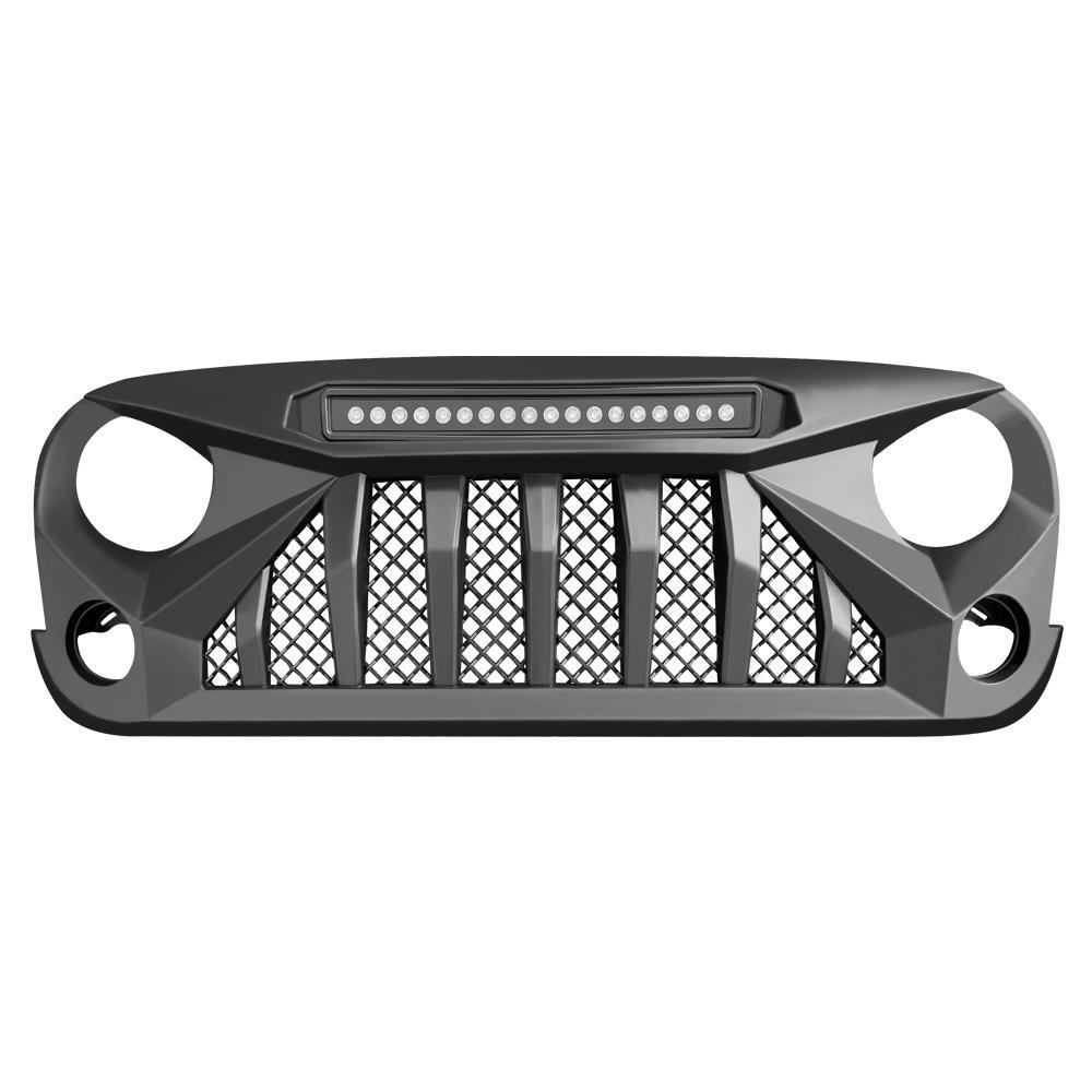 AMERICAN MOD AMJPAA00115 Gladiator Grille with LED Off-Road Lighting