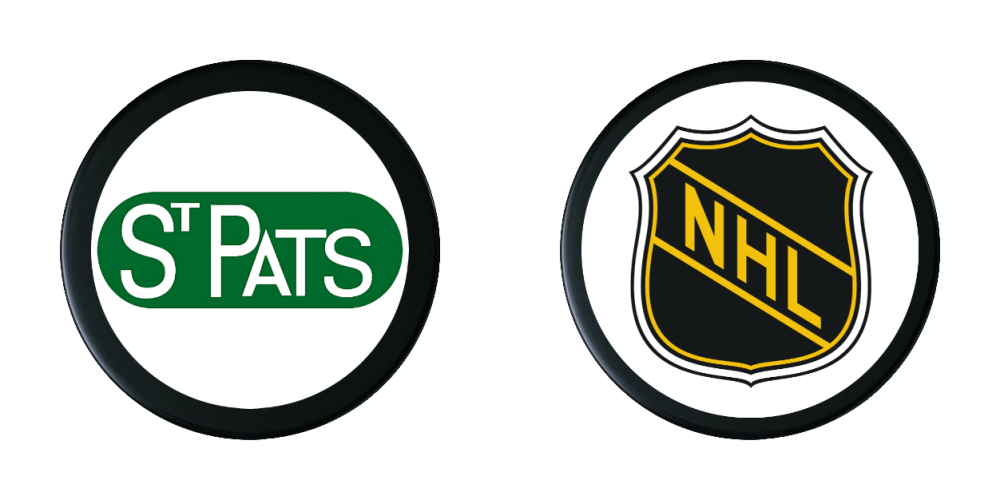 NHL Retro Style 1922 Toronto St. Pats  Souvenir Hockey Puck NEW